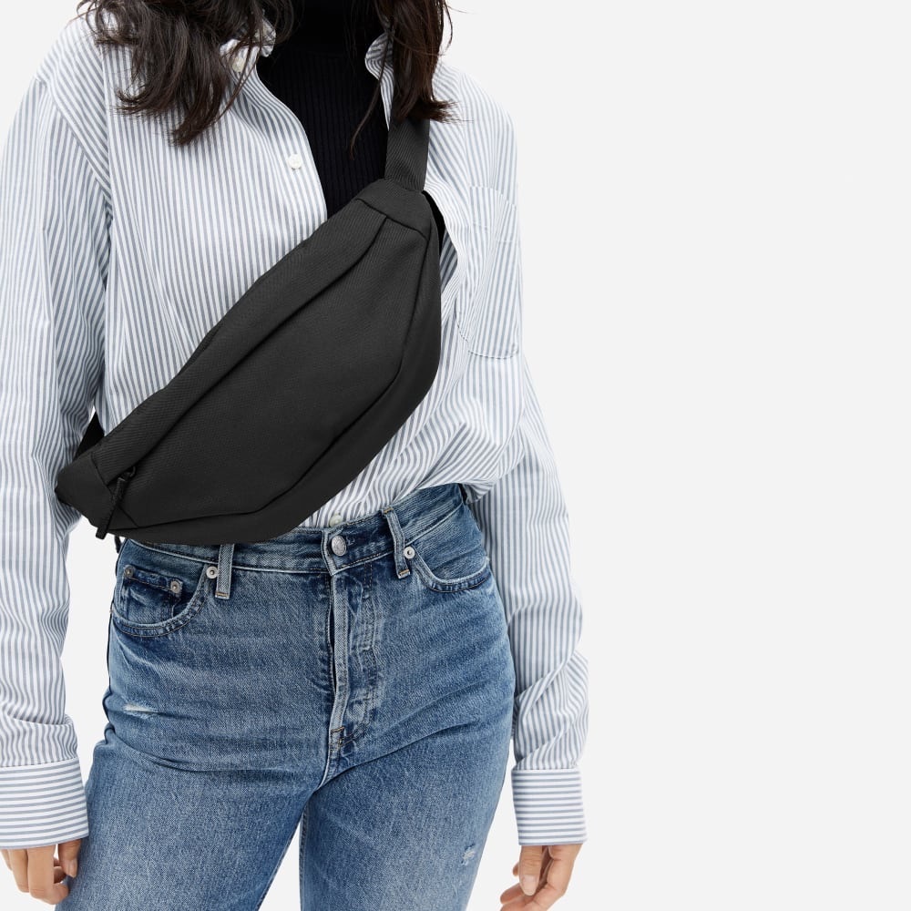 EVERLANE THE RENEW TRANSIT FANNY PACK BLACK NEW